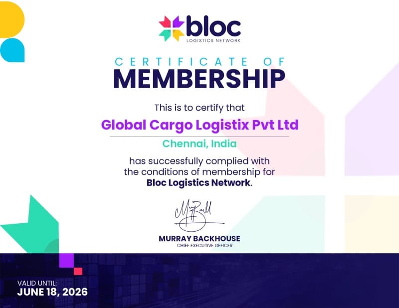 Bloc Certificate of Membership