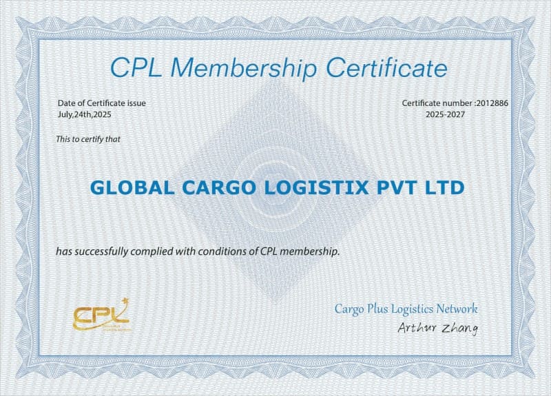 CPL Membership Certificate